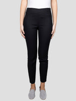 Kiton Black Linen Viscose Ea Pants