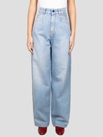 Kiton Blue Cotton Ea Jeans