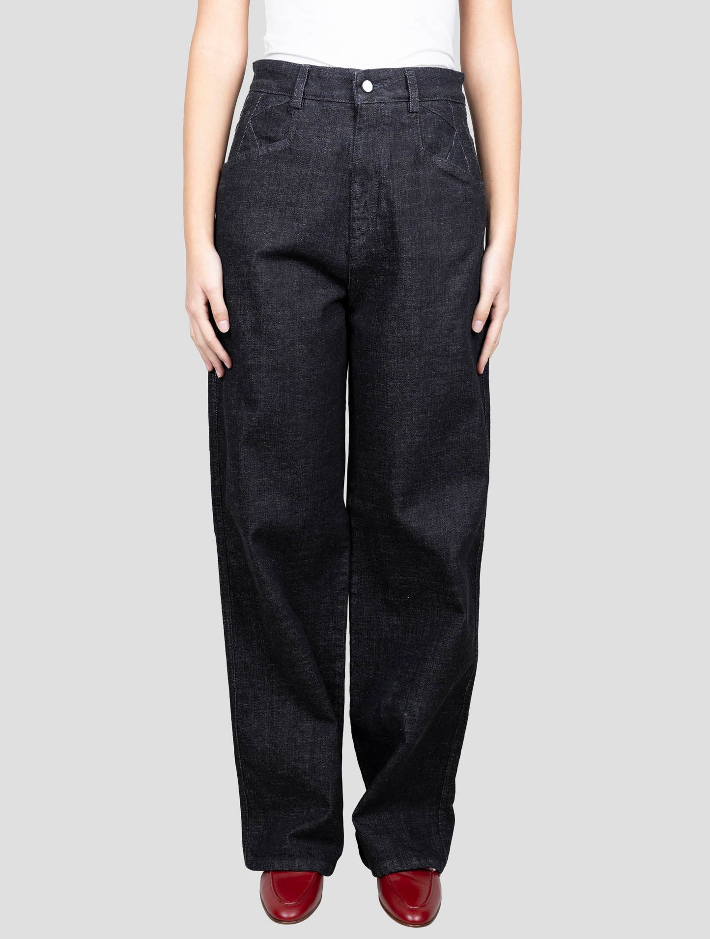 Kiton Black Cotton Ea Jeans