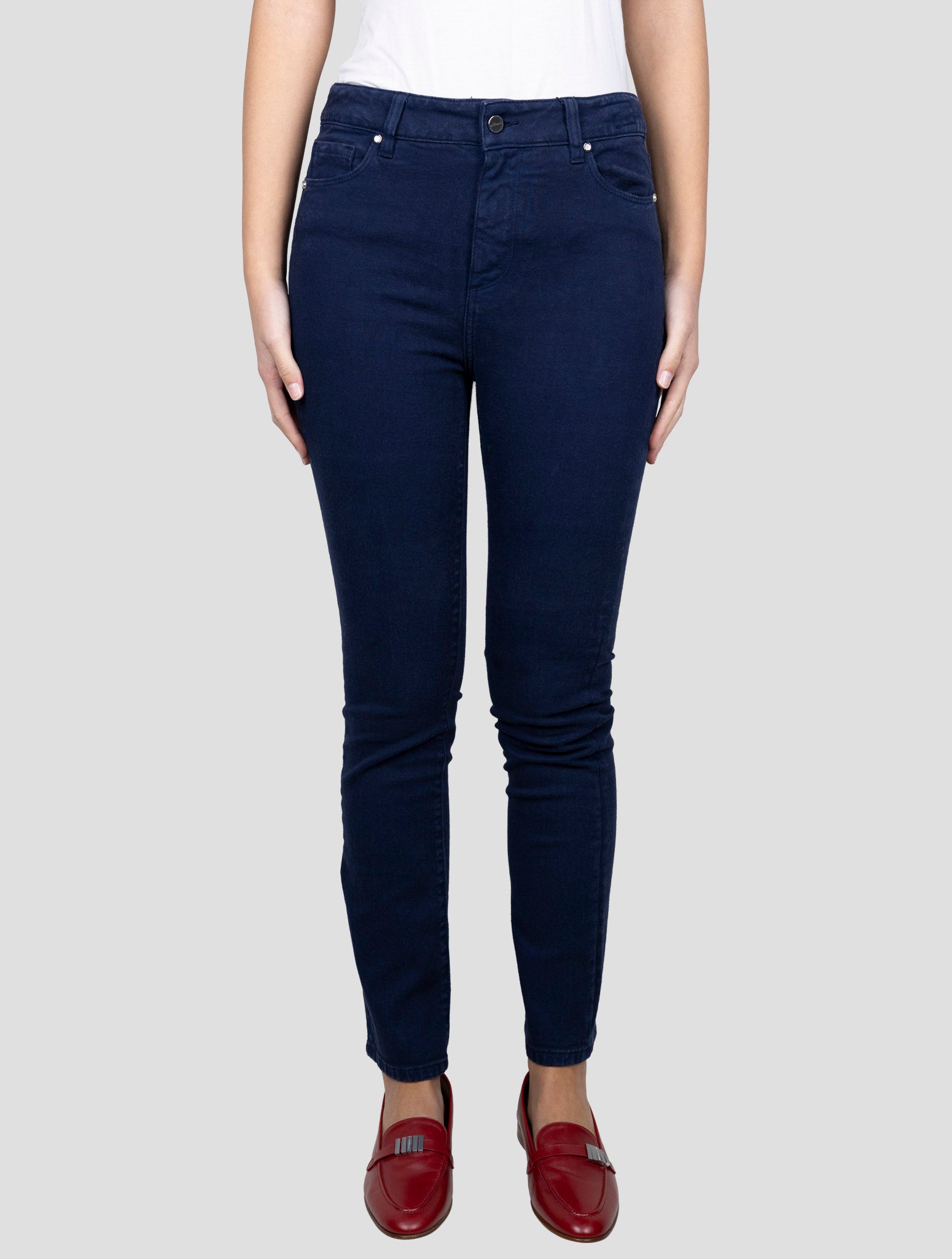 Kiton Blue Cotton Cashmere Ea Jeans