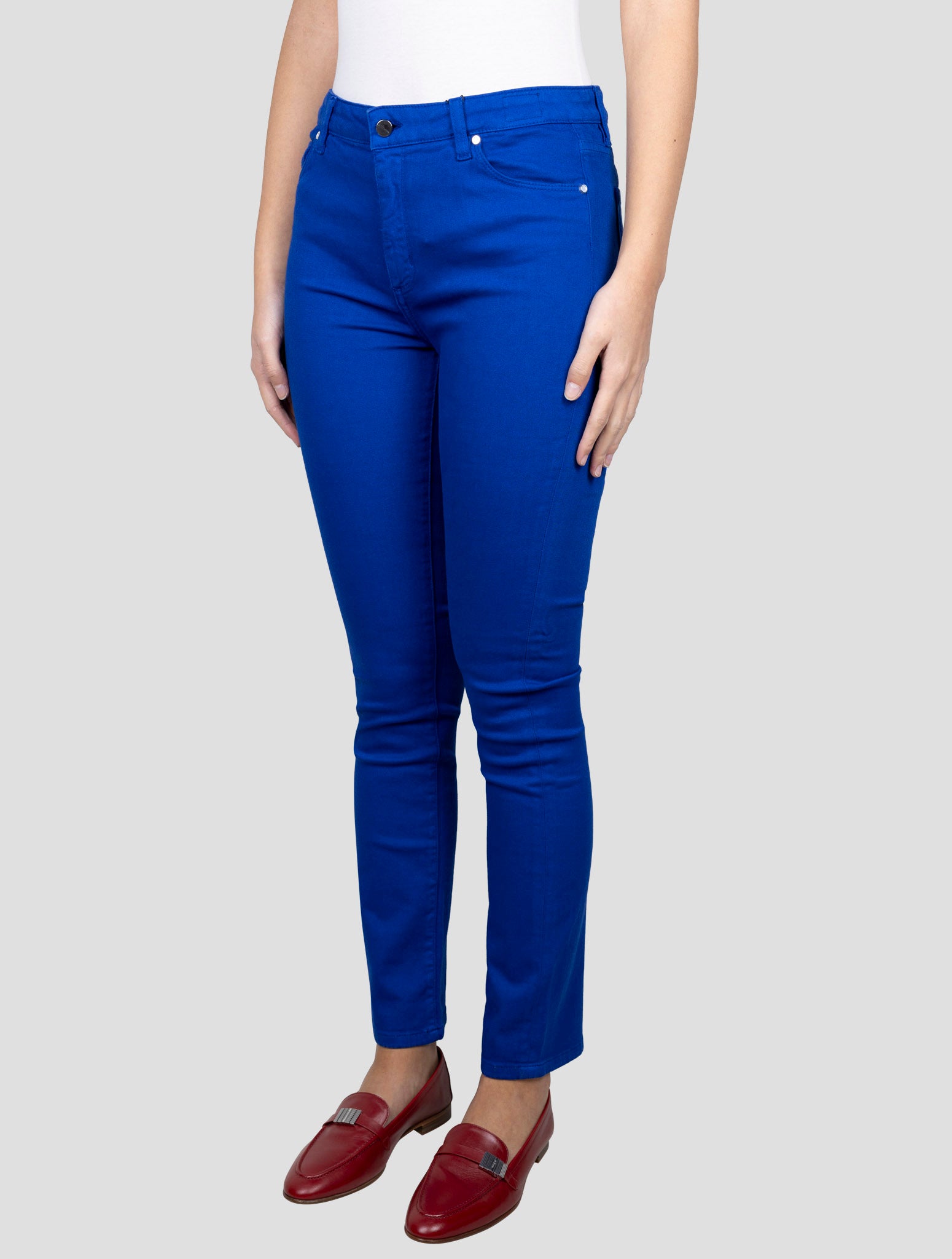 Kiton Blue Cotton Ea Jeans