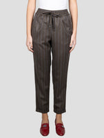 Kiton Brown Wool Pants