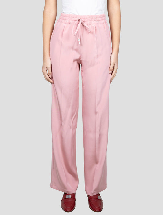 Kiton Pink Silk Ea Pants