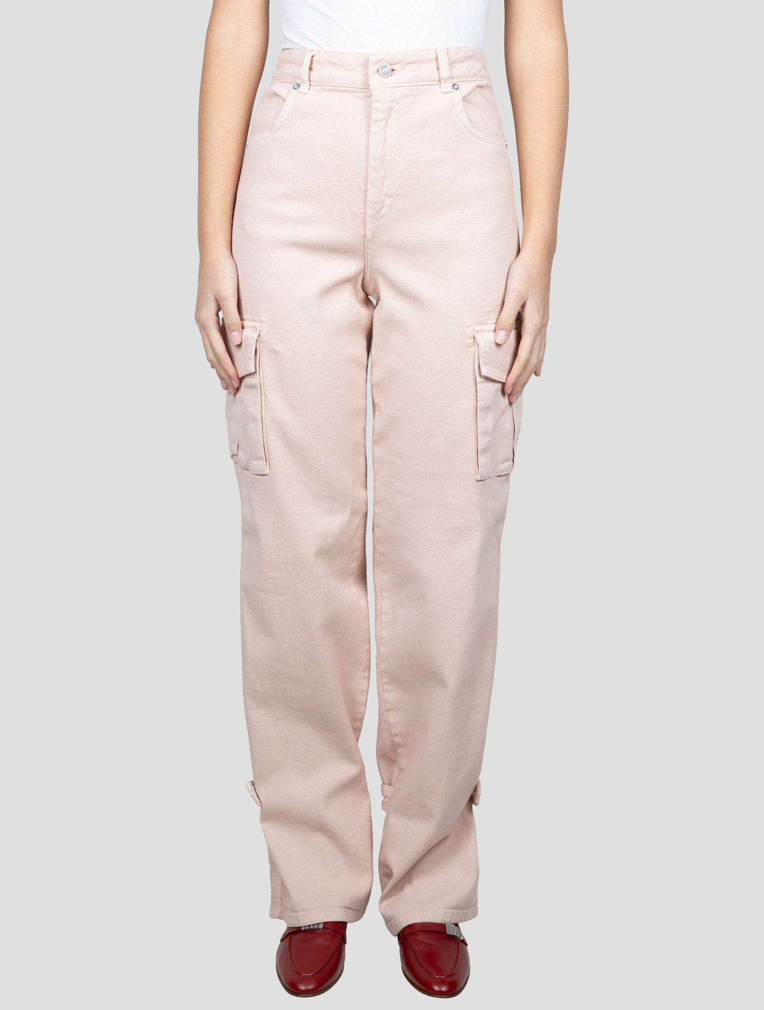 Kiton Pink Cotton Ea Jeans