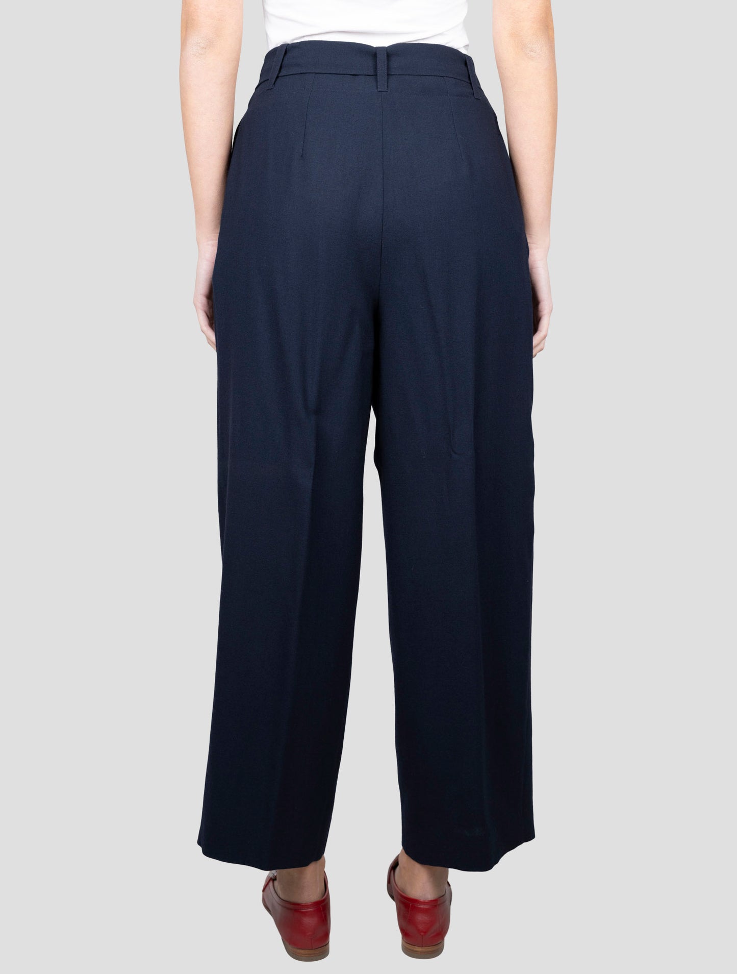 Kiton Blue Cashmere Pants