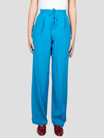 Kiton Light Blue Silk Jeans