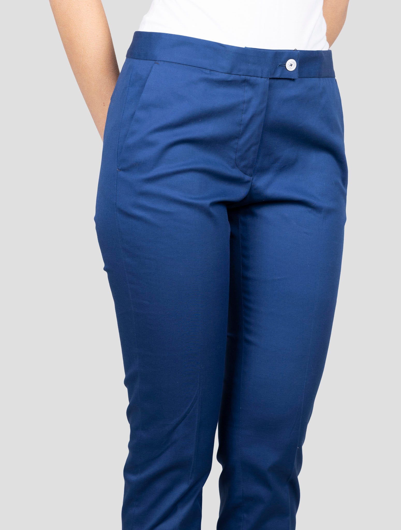 Kiton Blue Cotton Ea Jeans