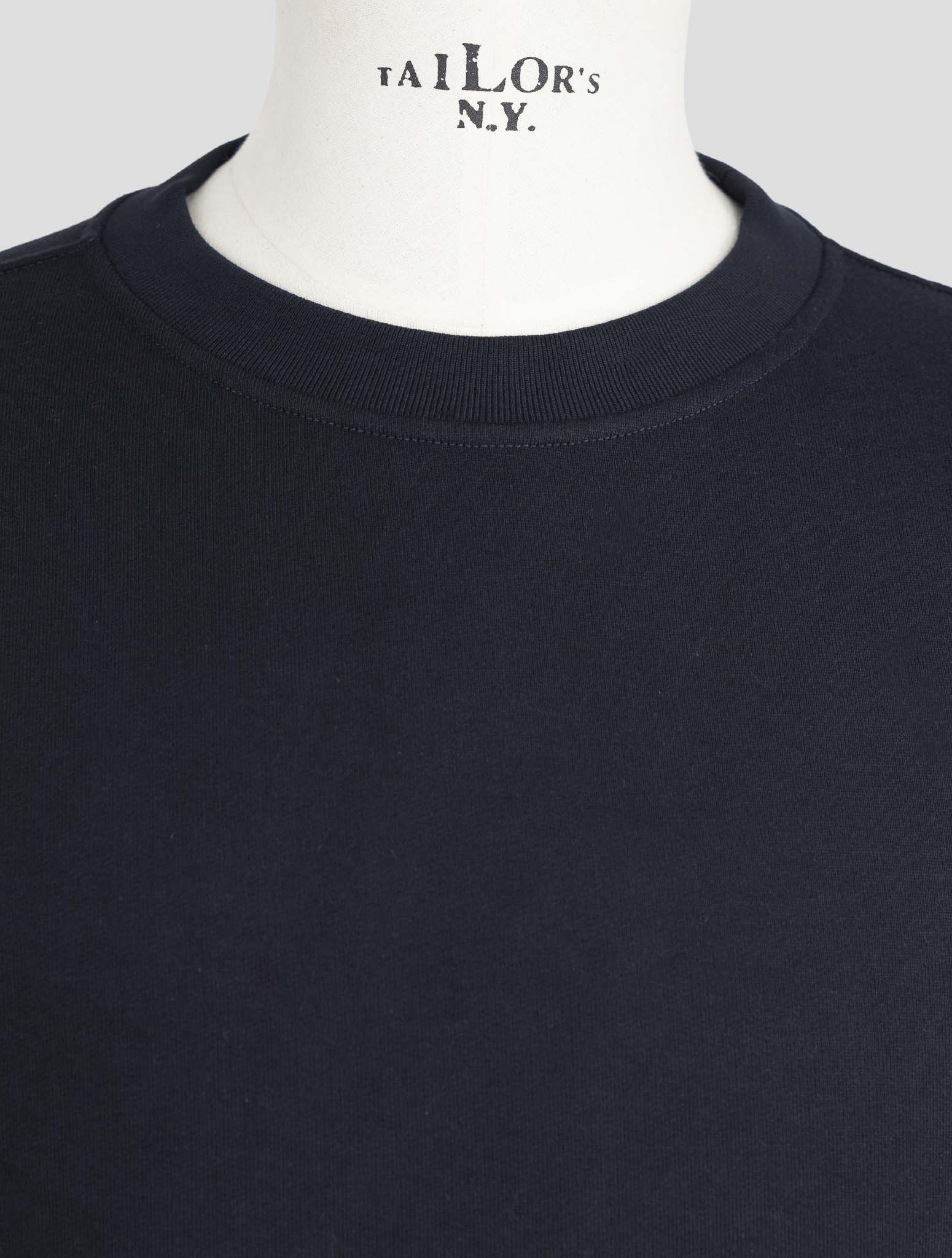 Kiton Knt Blue  Cotton Sweater