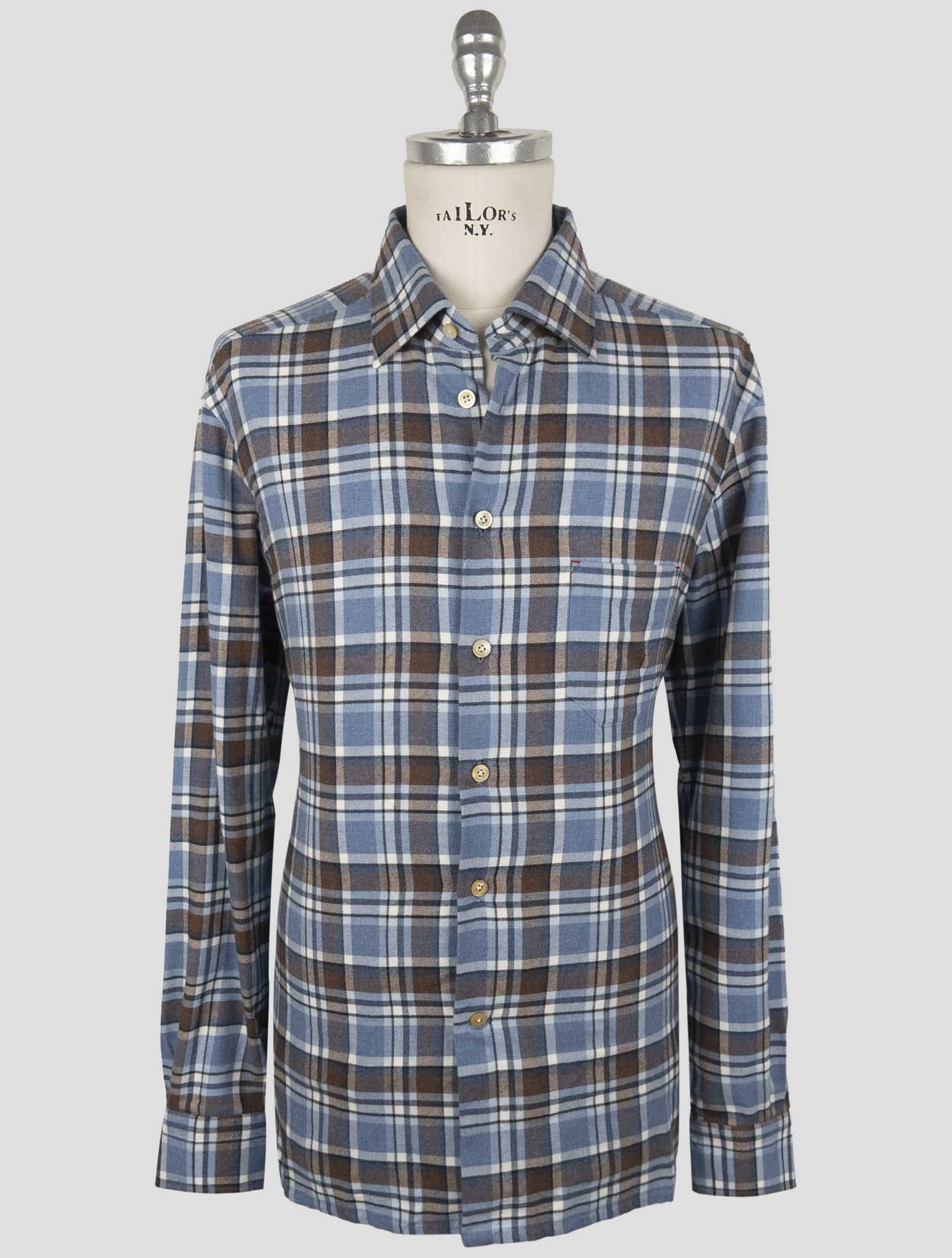 Kiton Multicoor Cotton Shirt