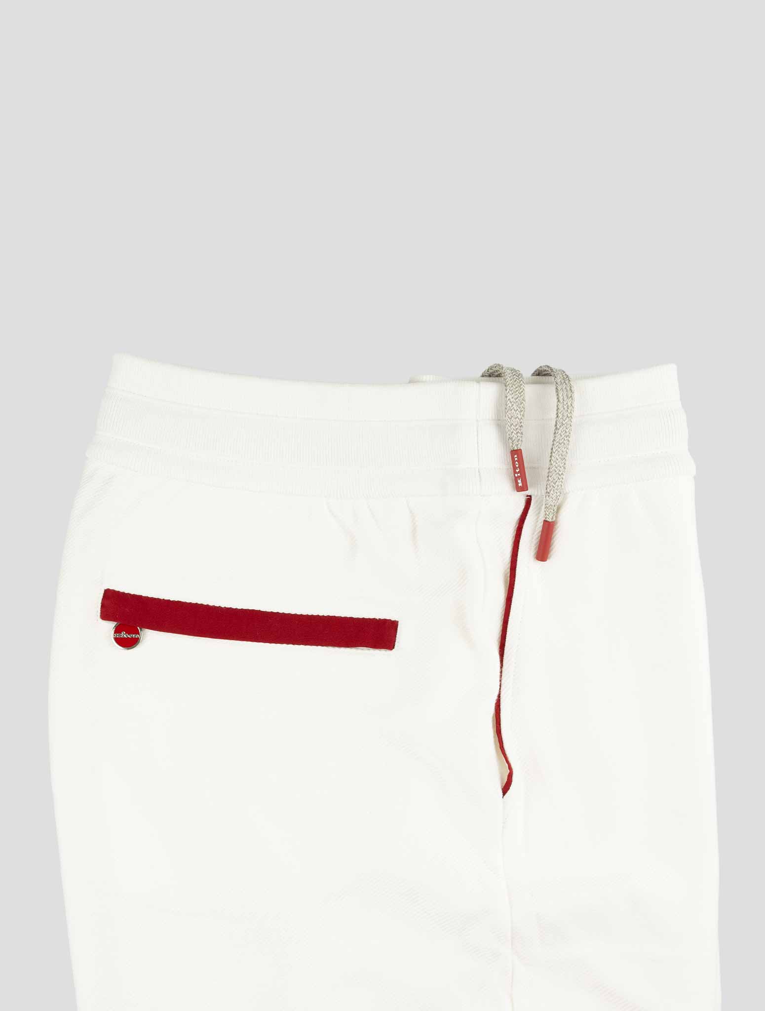 Kiton White Cotton Tracksuit