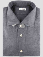 Kiton Dark Gray Cotton Shirt