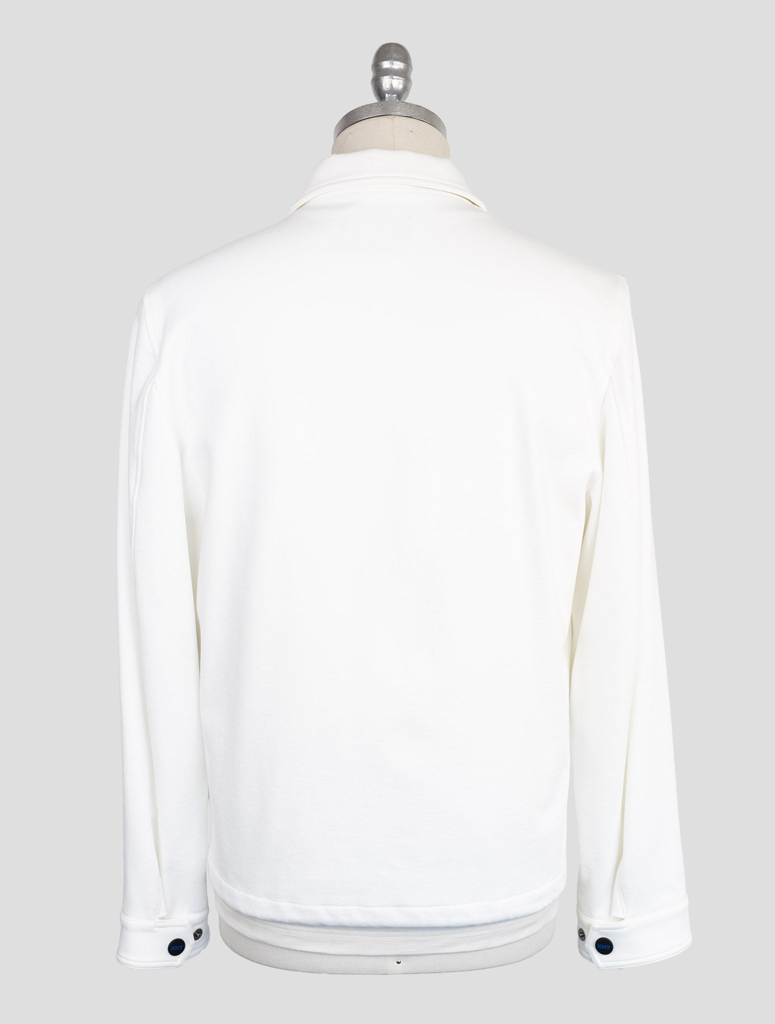 Kiton Knt White Viscose Pa Ea Coat