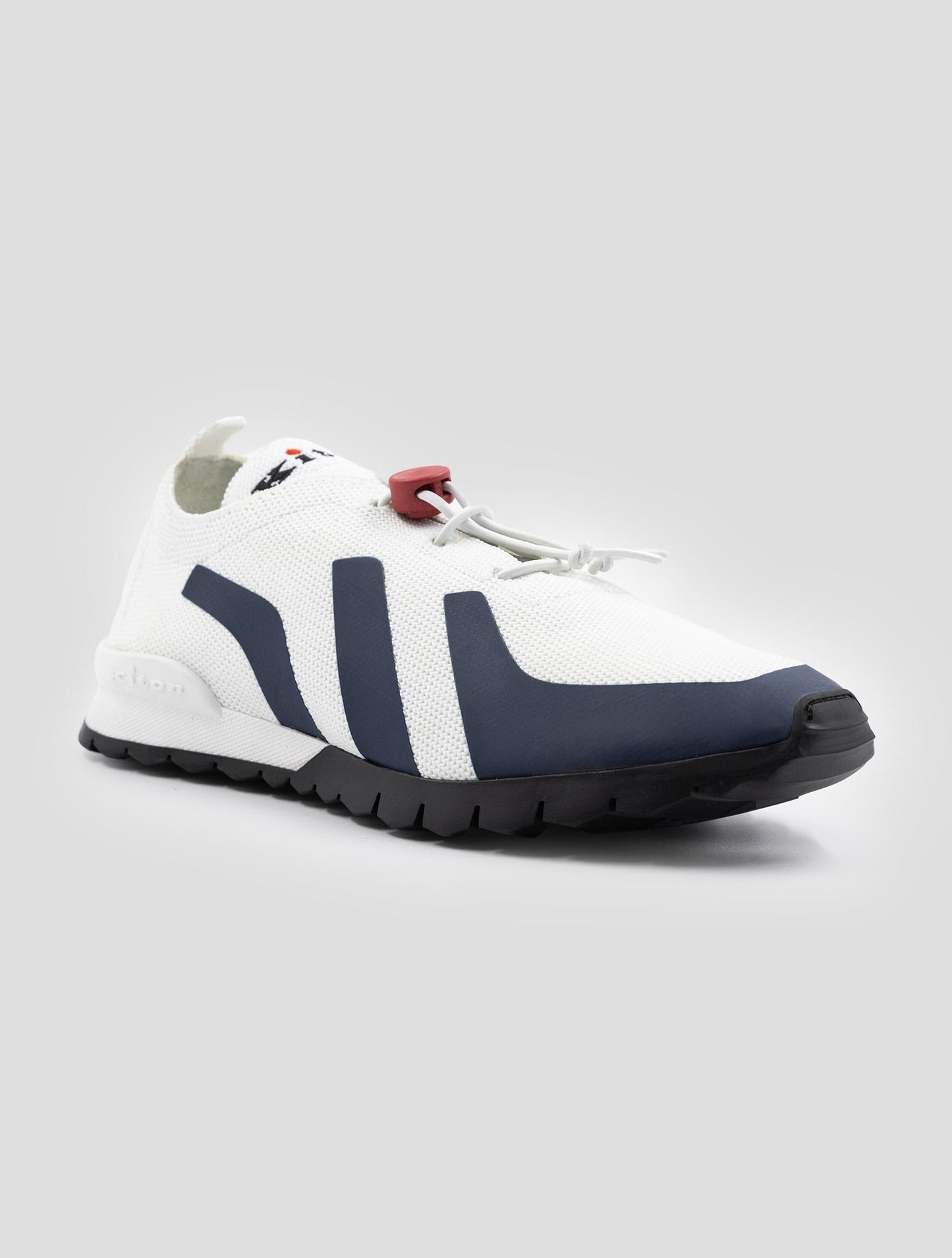 Kiton White Cotton ea Sneakers