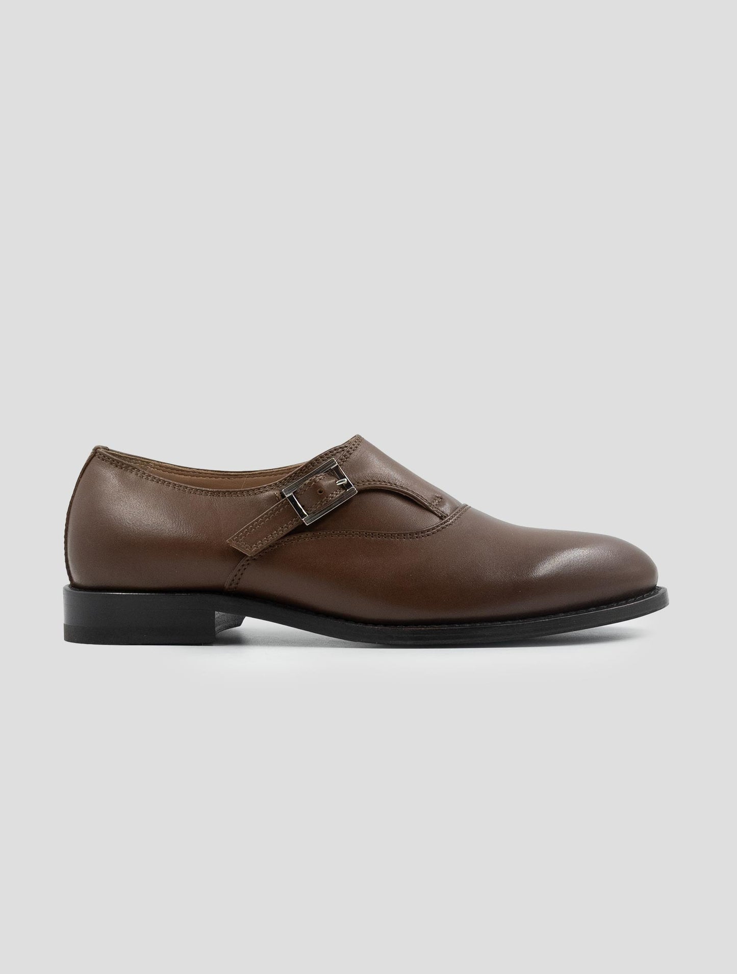 Kiton Brown Leather Dress Shoes