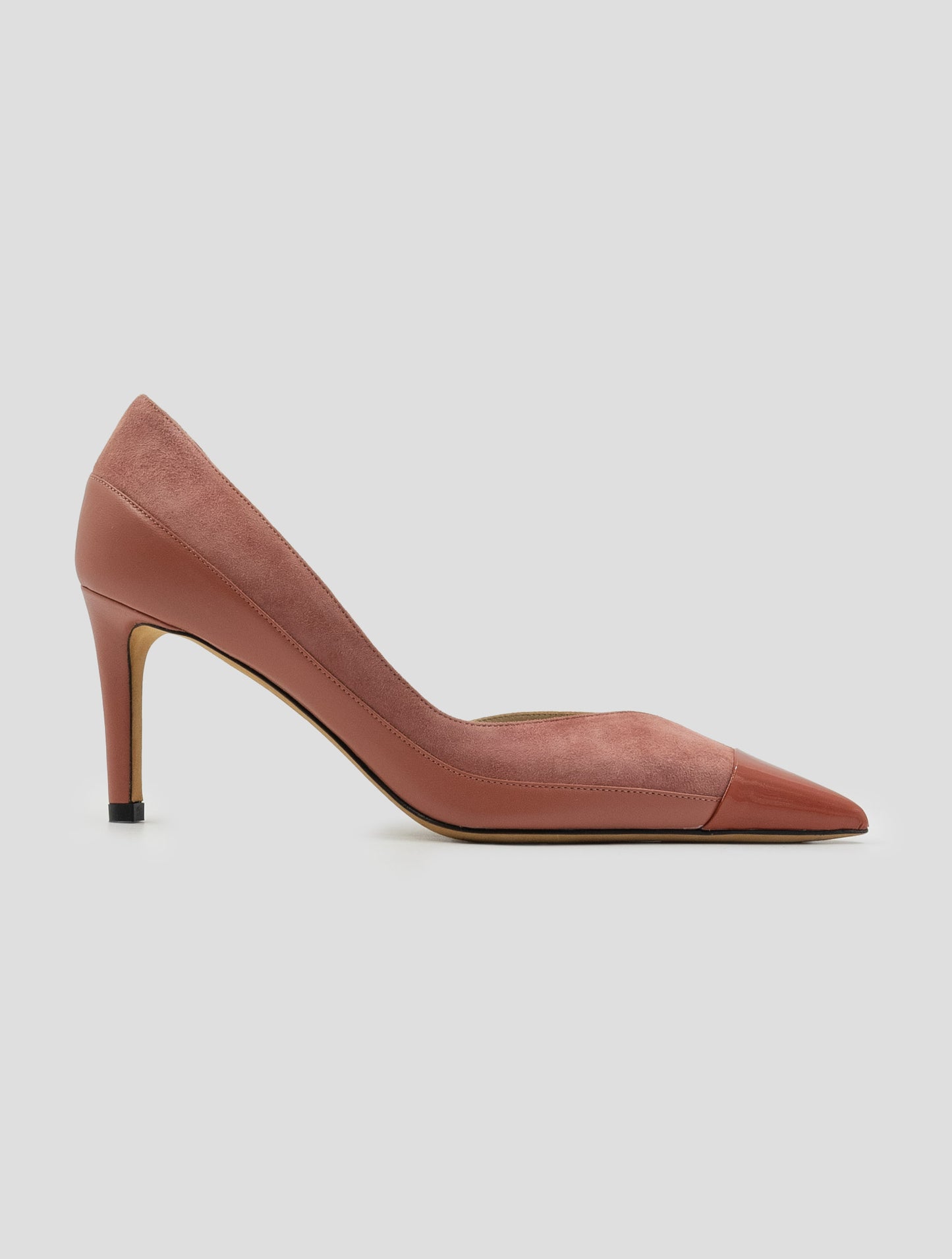 Kiton Pink Leather Decollete