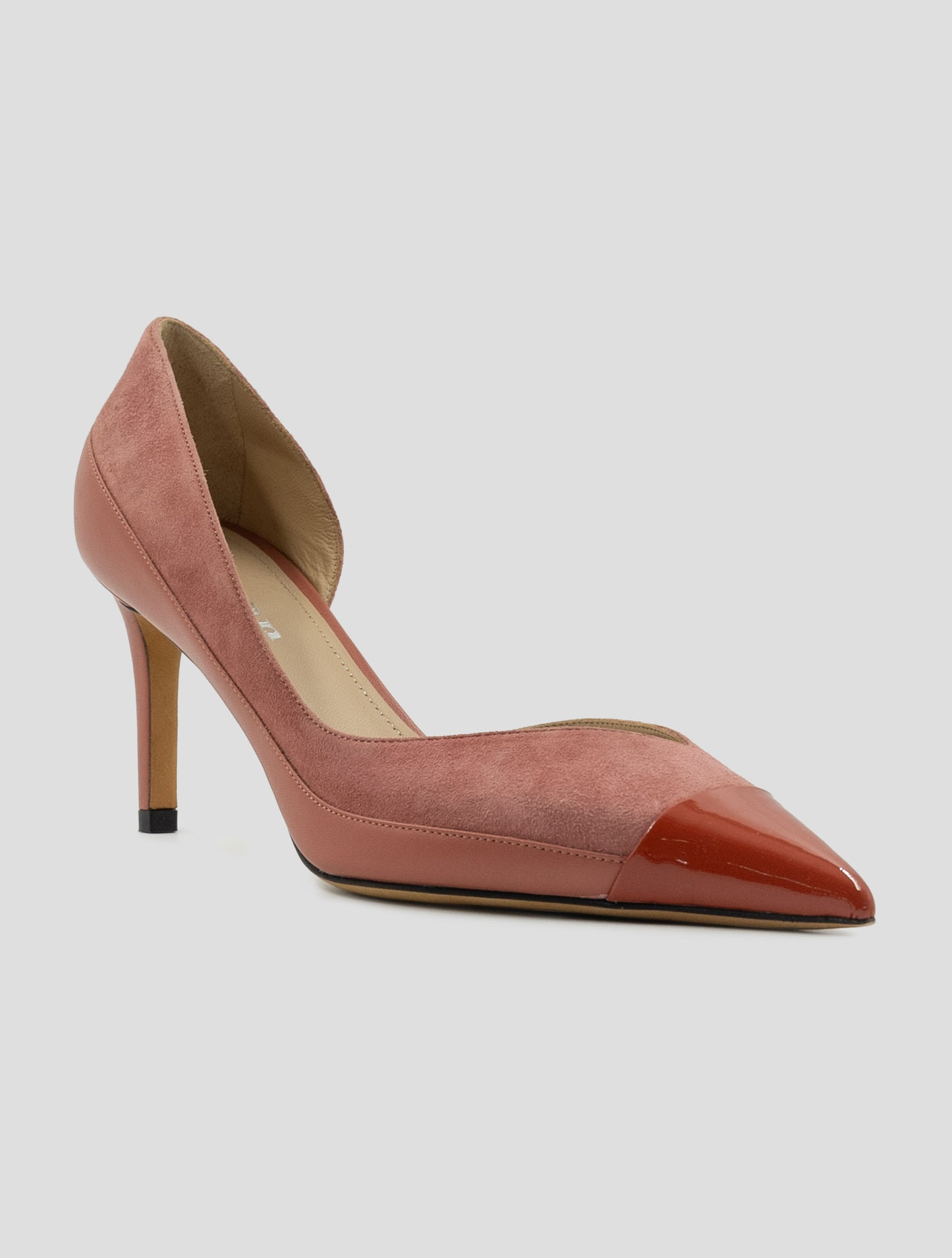 Kiton Pink Leather Decollete
