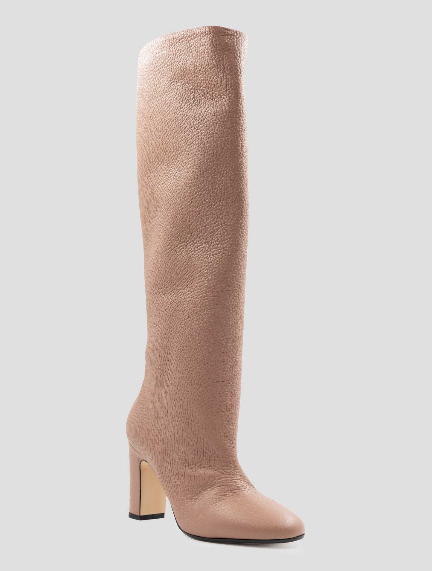 Kiton Pink Leather Deer Boots