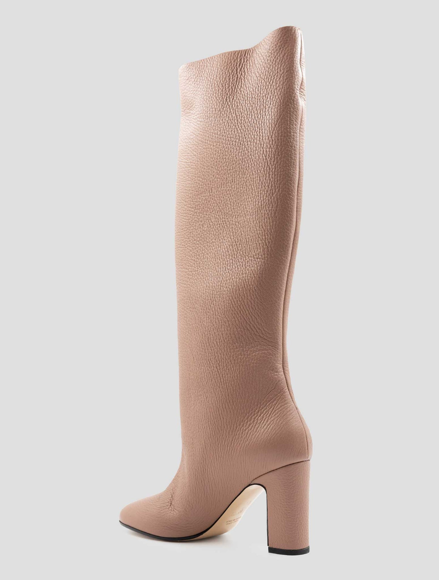 Kiton Pink Leather Deer Boots