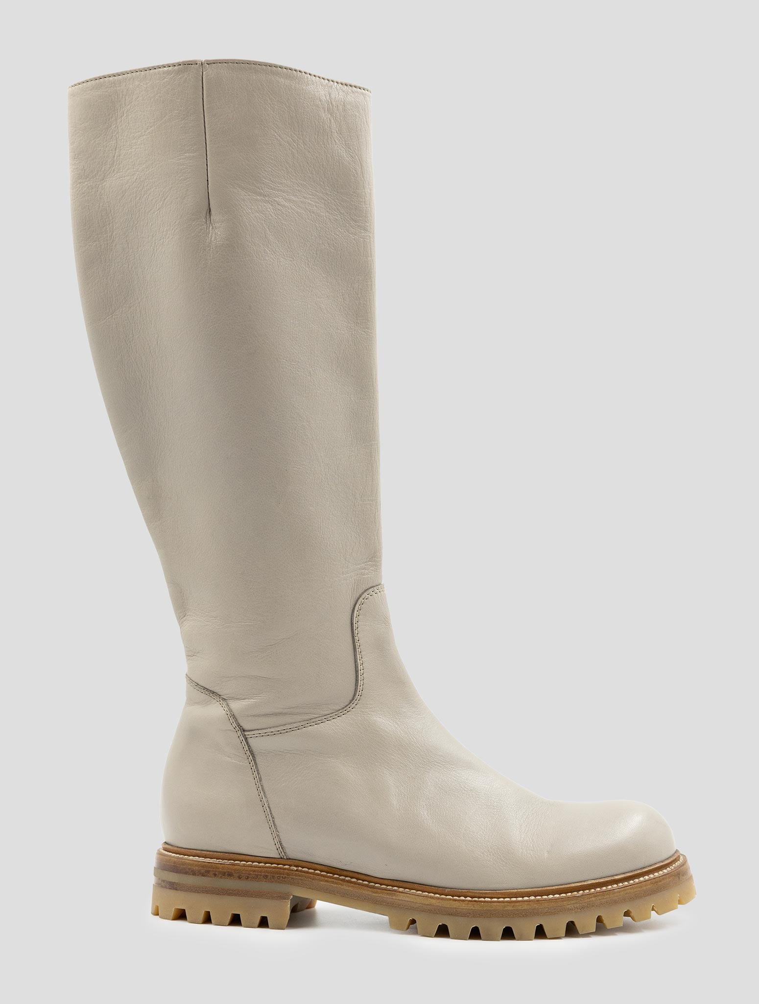 Kiton Gray leather Boots