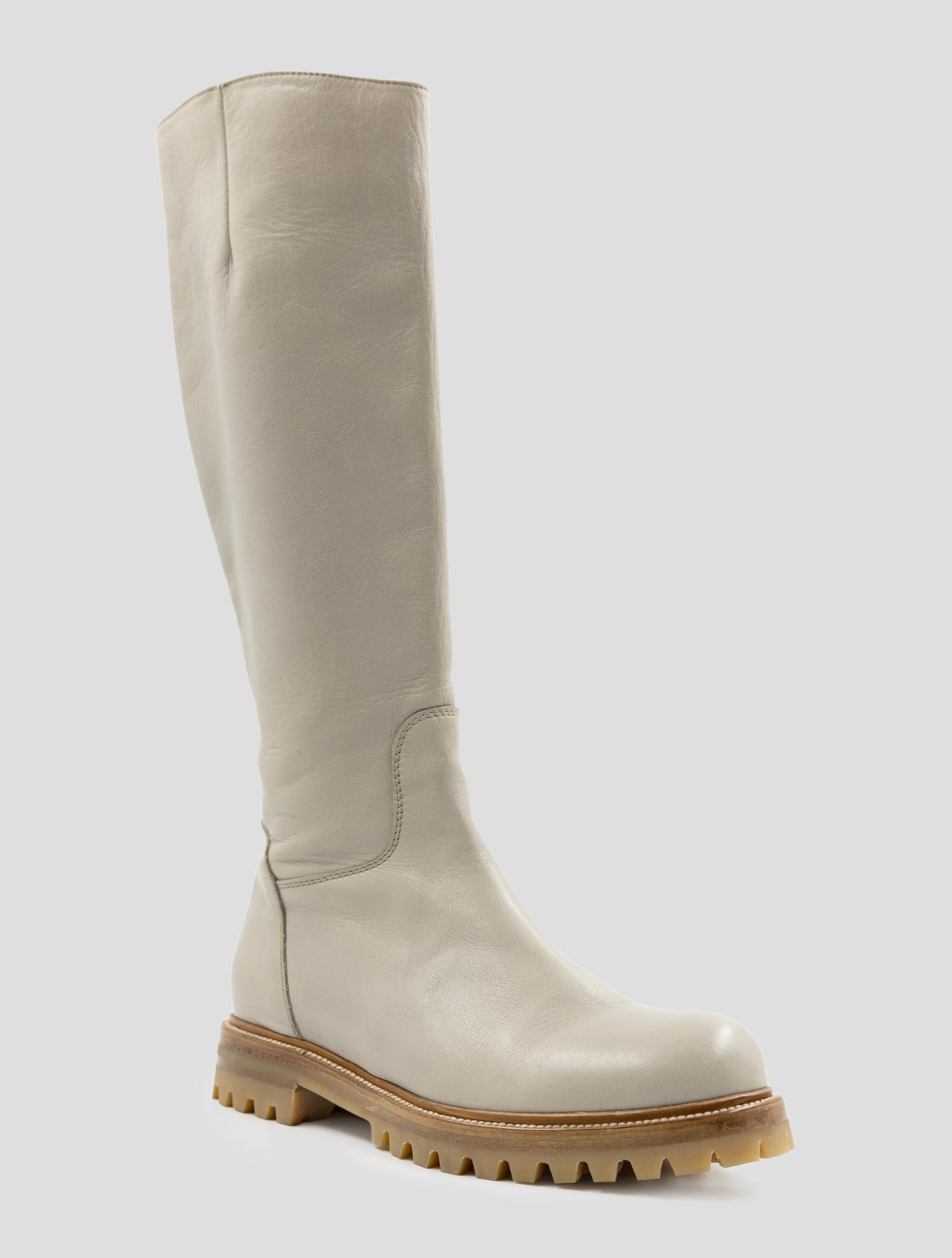 Kiton Gray leather Boots