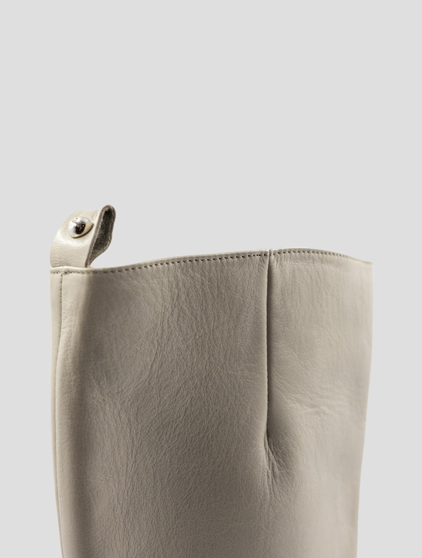 Kiton Gray leather Boots