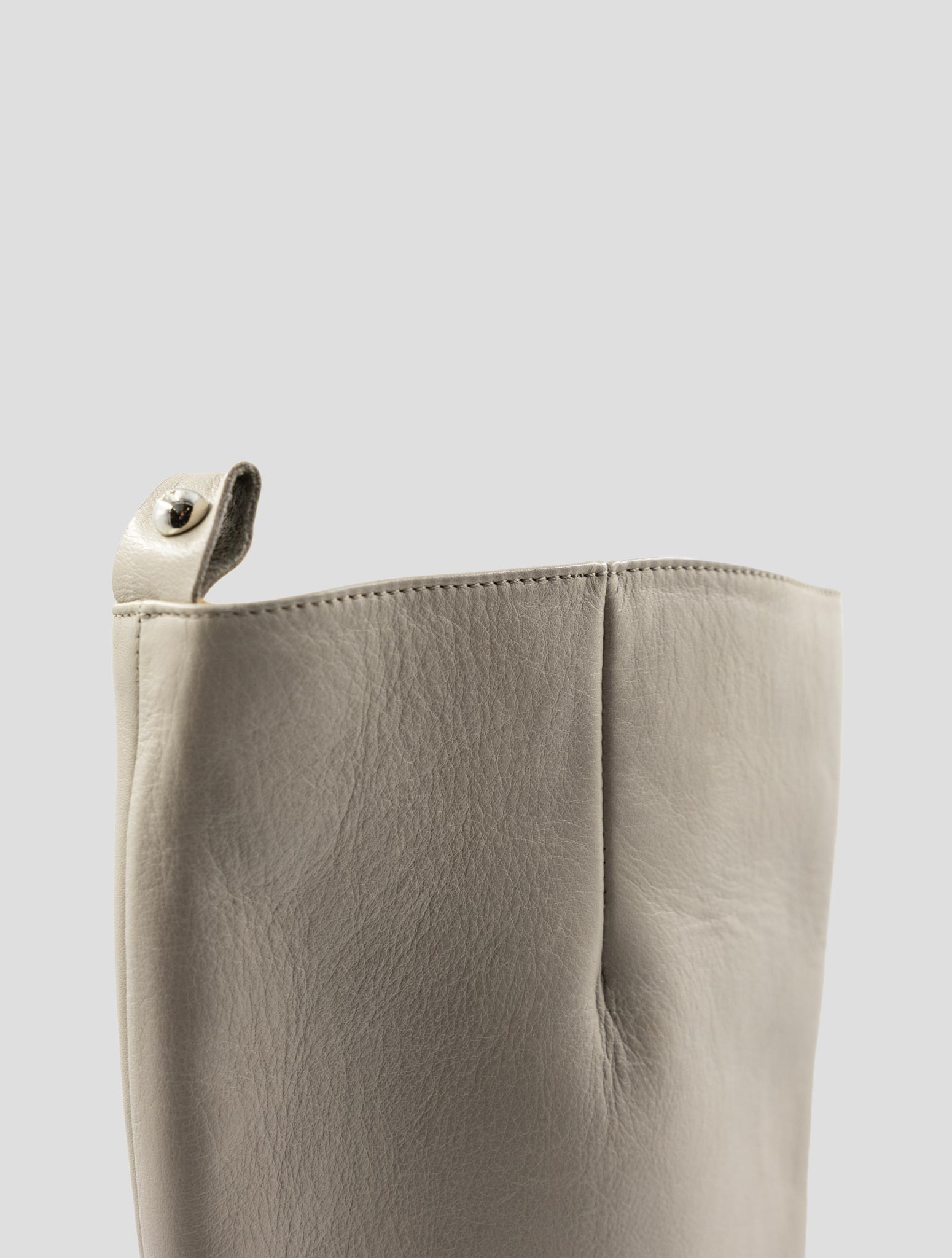 Kiton Gray leather Boots