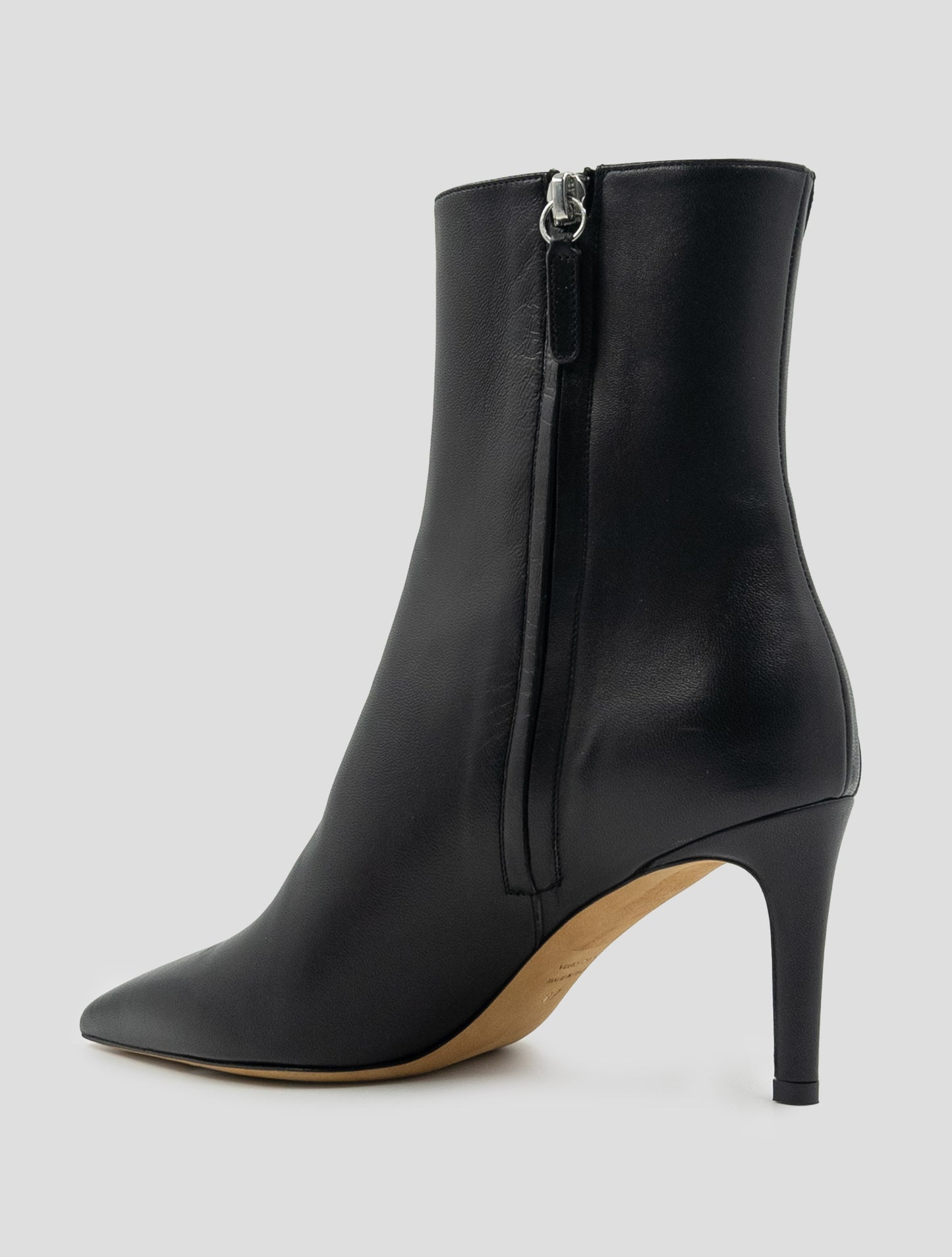 Kiton Black Leather Boots