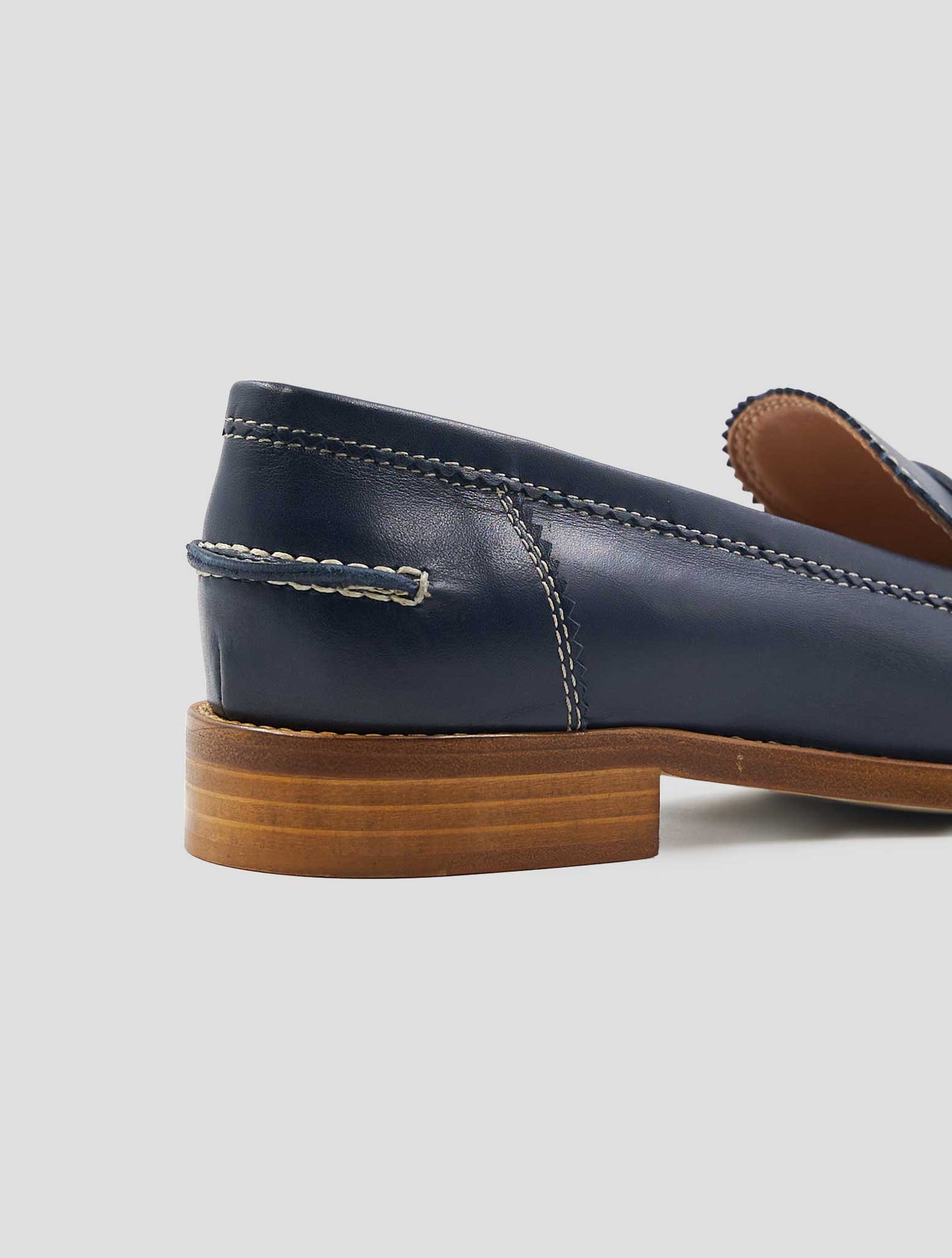 Kiton Black Leather Loafers