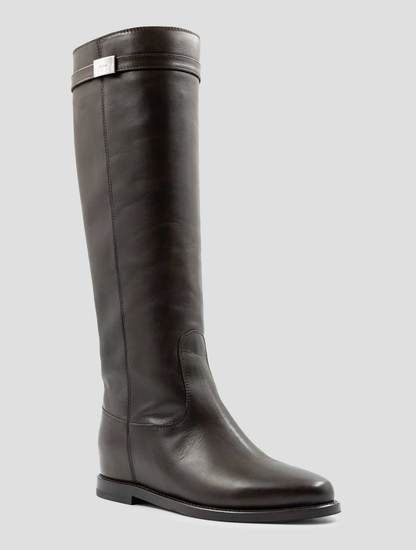 Kiton Brown Leather Boots