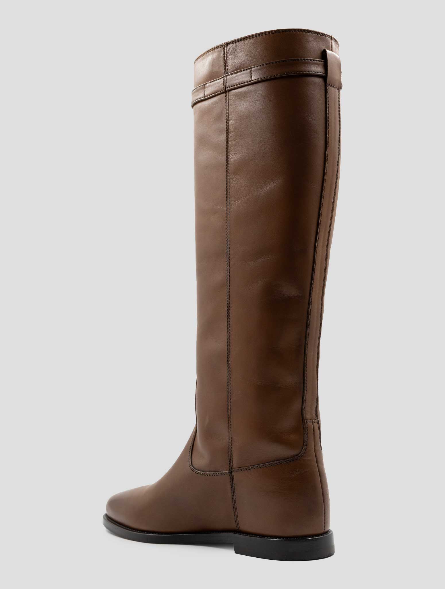 Kiton Brown Leather Boots