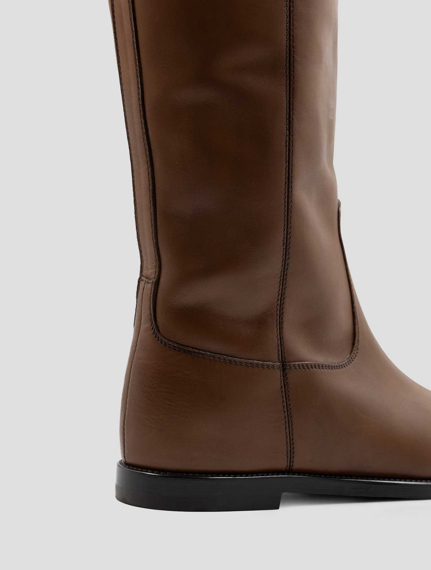 Kiton Brown Leather Boots