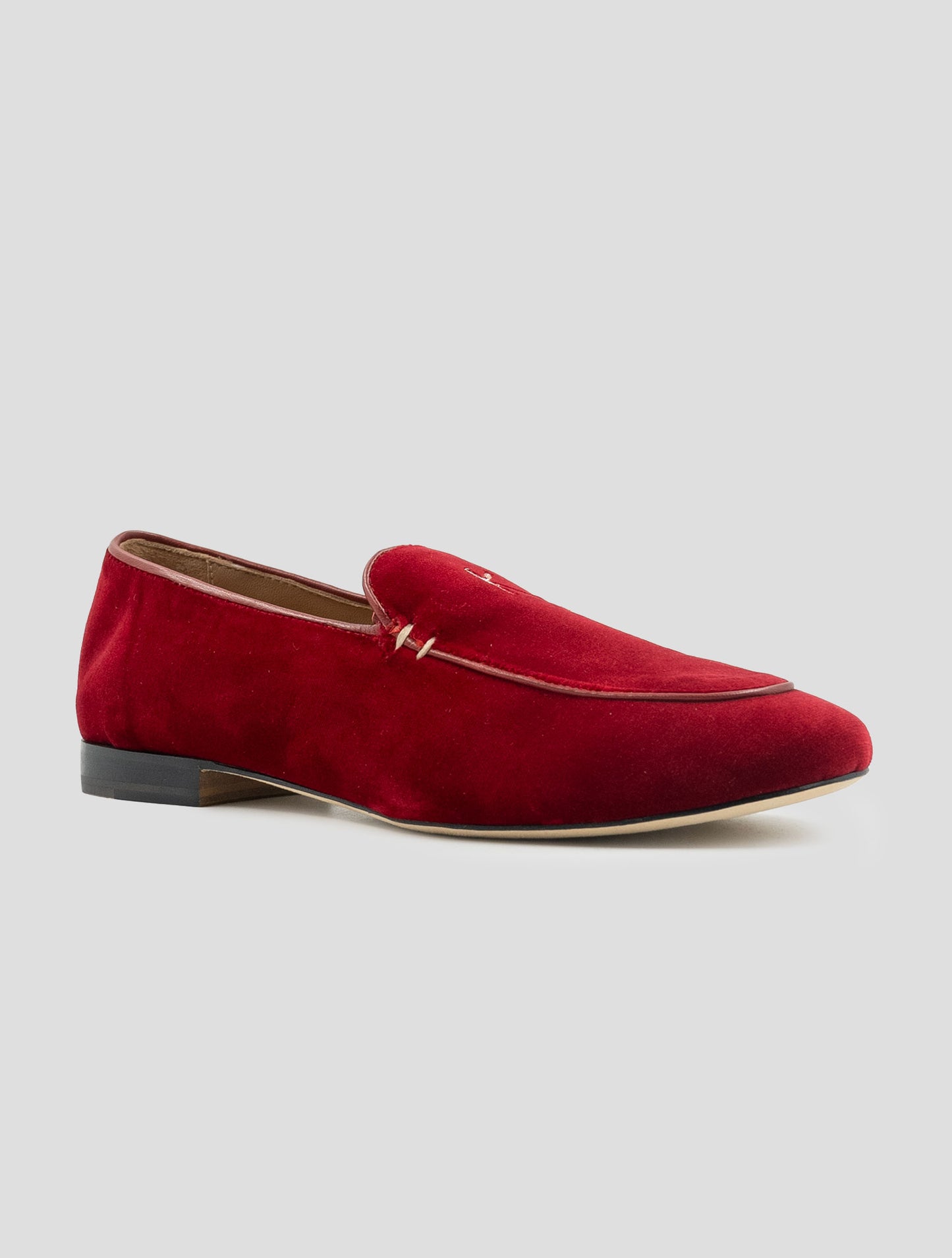 Kiton Red Pl Loafers