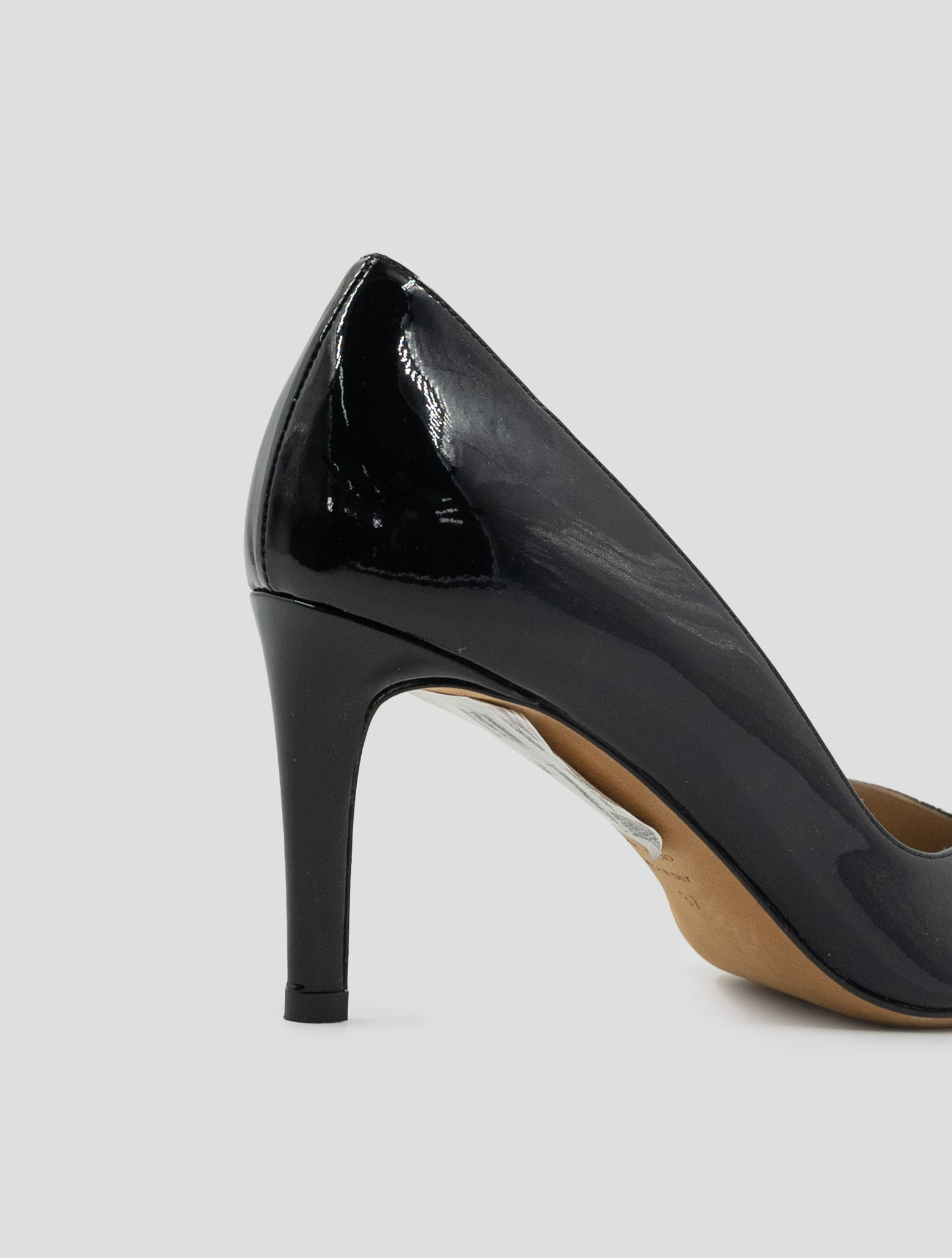Kiton Black Leather Decollete