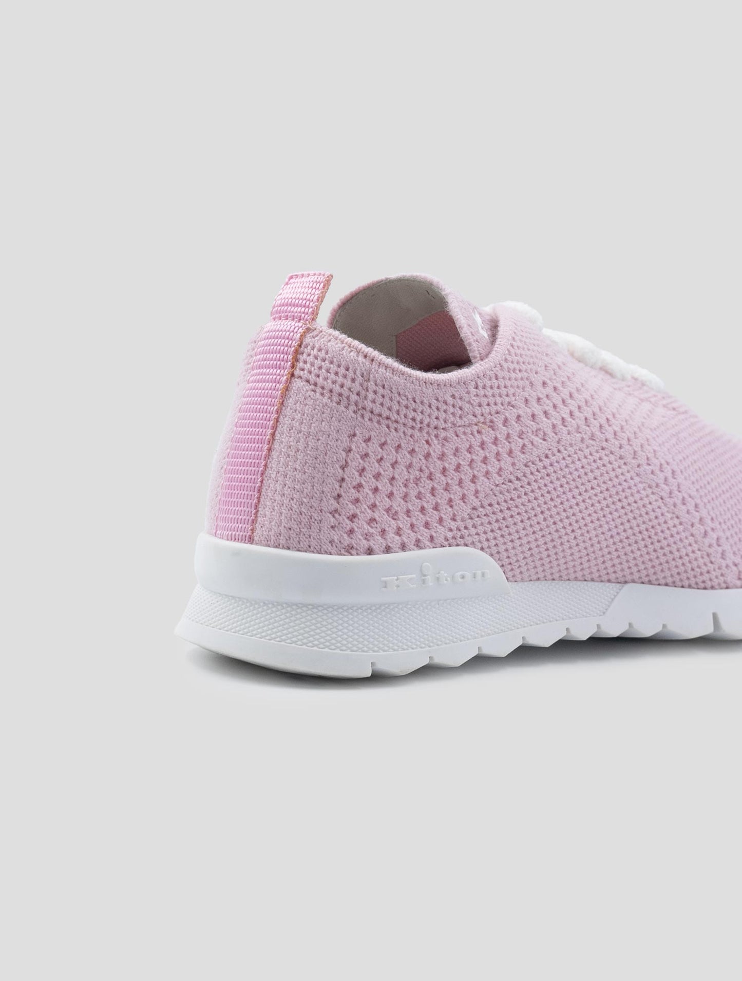 Kiton Pink Cashmere Pl Sneakers