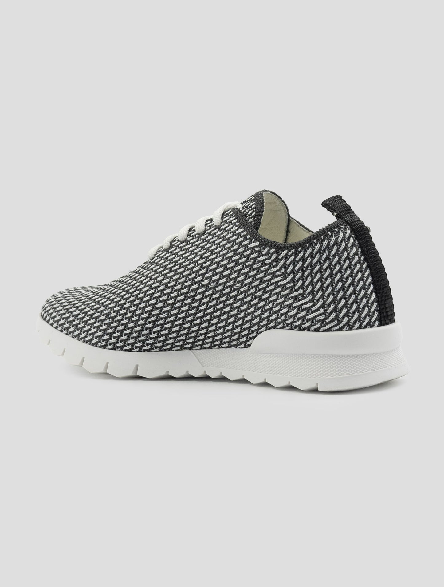 Kiton Black White Pl Ea Sneakers