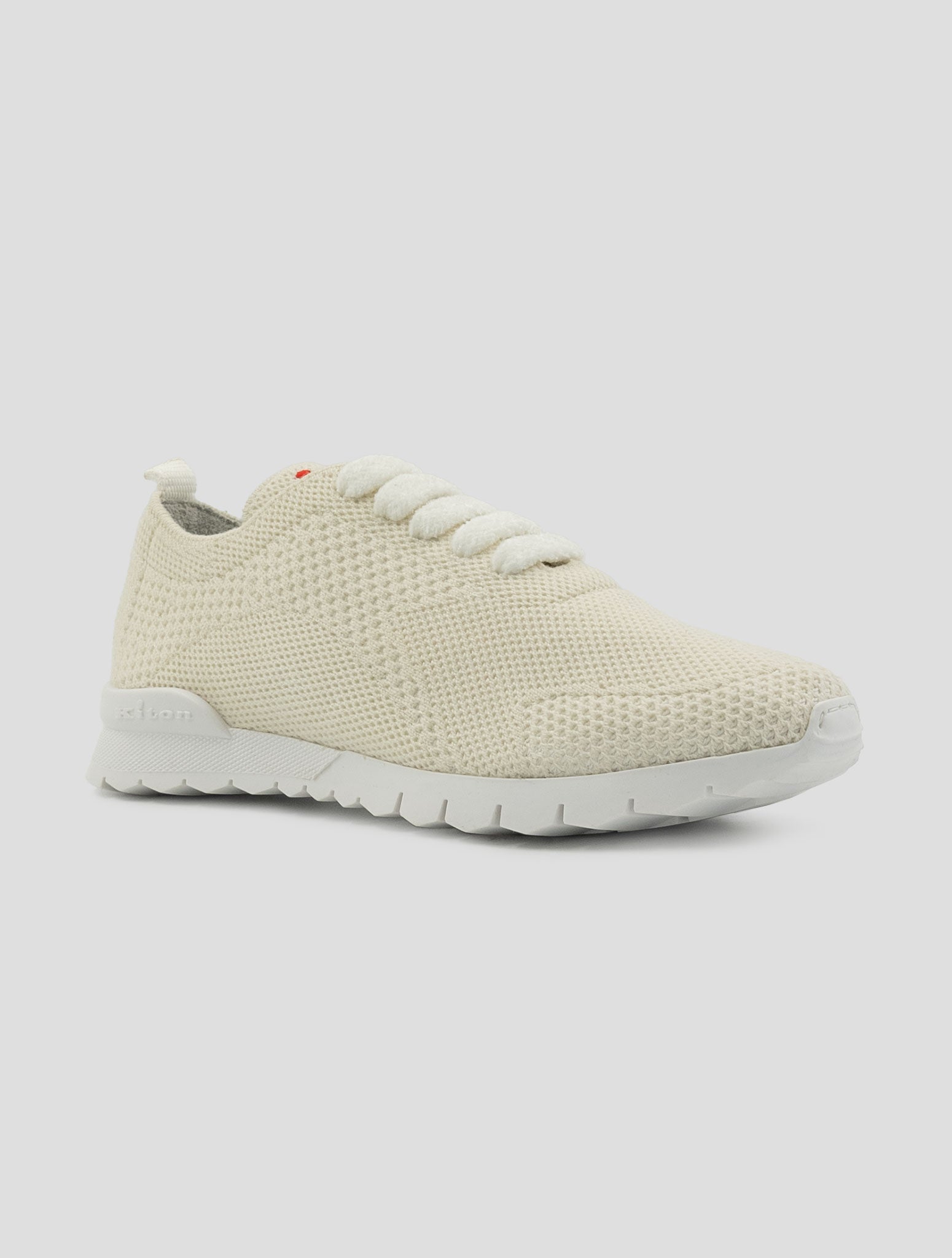 Kiton Beige Cashmere Pl Sneakers