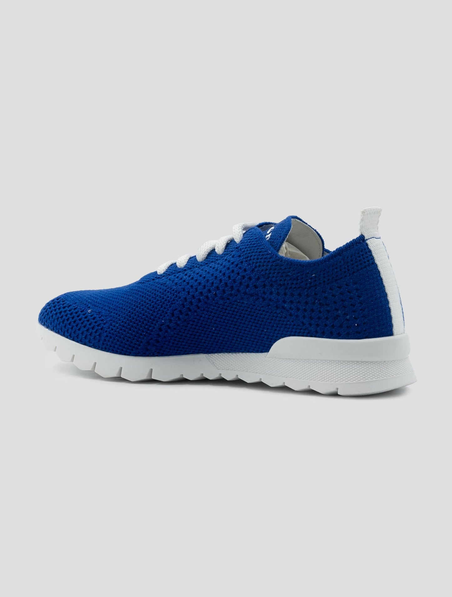 Kiton Blue Cashmere Pl Sneakers