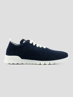 Kiton Blue Cashmere Pl Sneakers