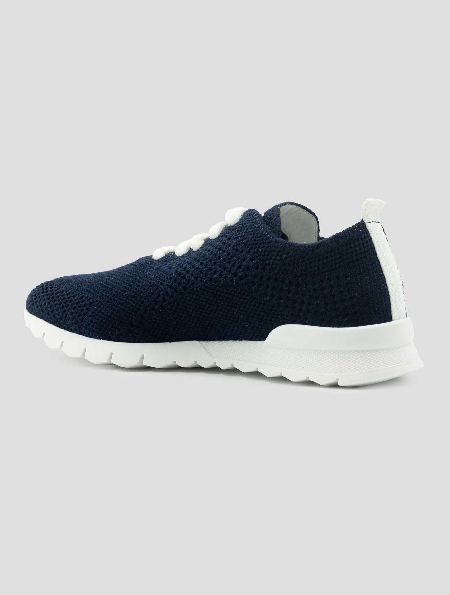 Kiton Blue Cashmere Pl Sneakers