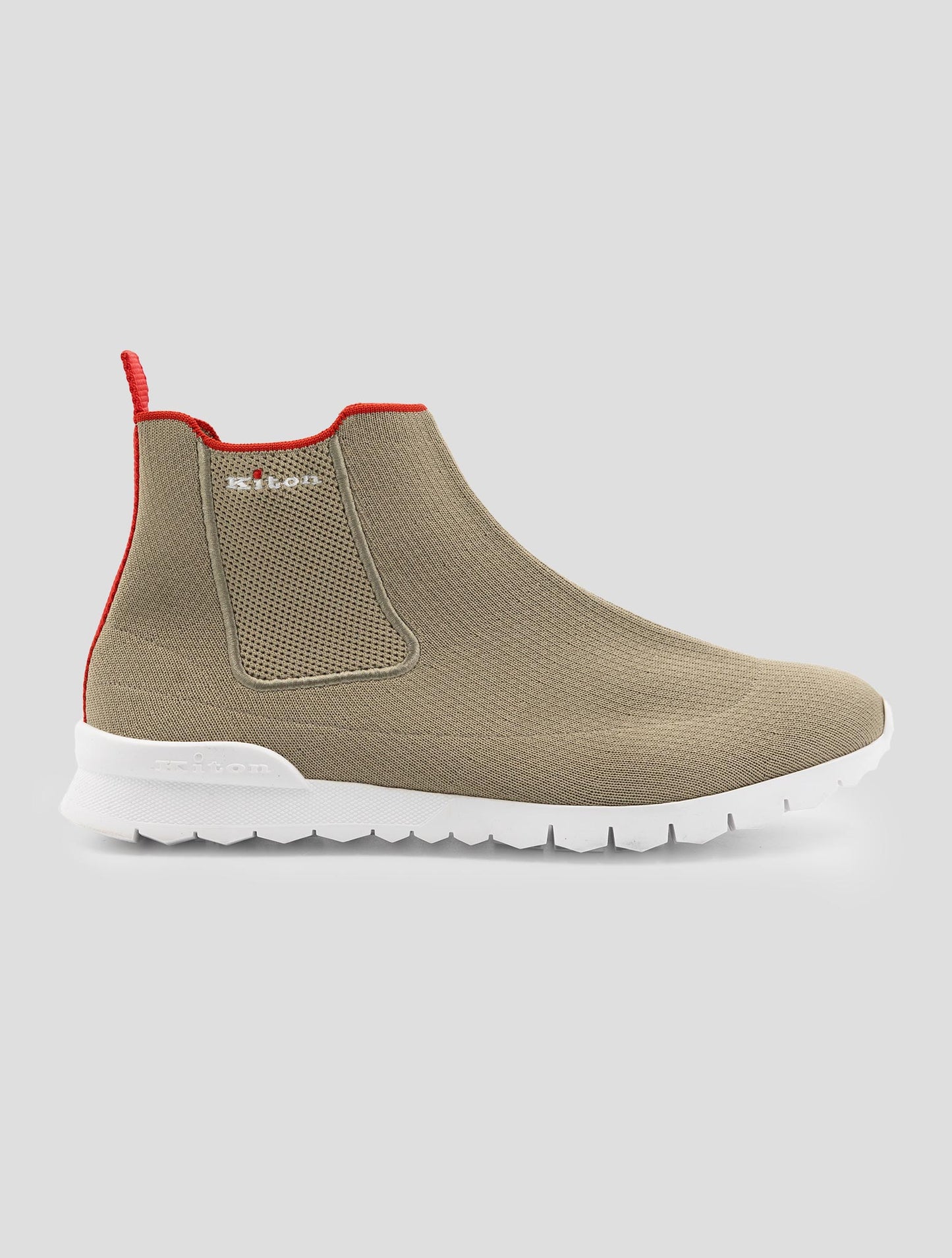 Kiton Brown Leather Boots