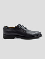 Kiton Black Leather Dress Shoes