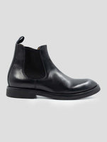Kiton Black Leather Boots