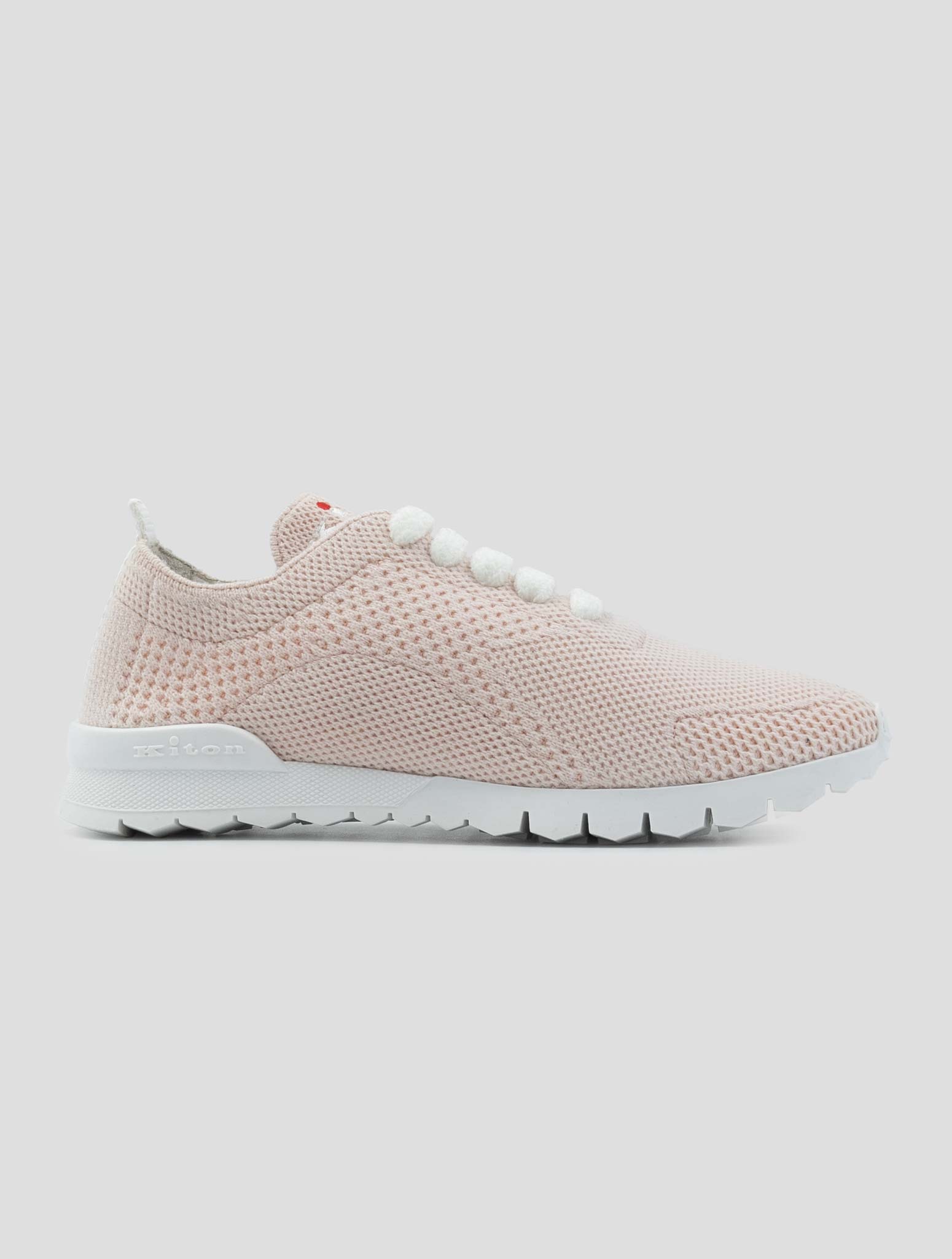 Kiton Pink Cashmere Pl Sneakers