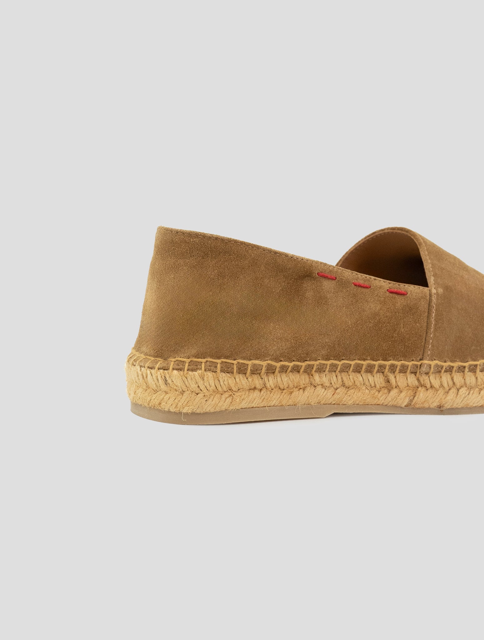 Kiton Beige Leather Suede Espadrillas