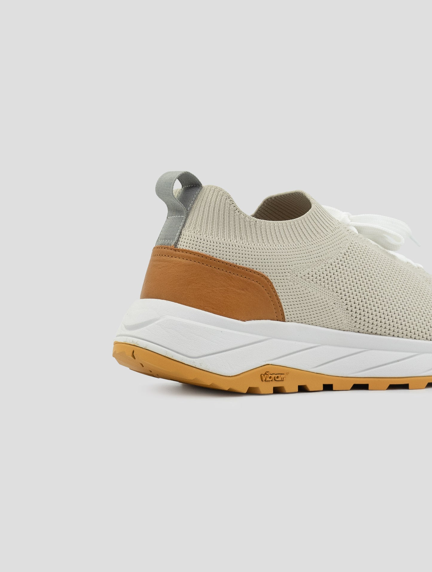 Kiton Beige Pl Tpu Wool Sneakers
