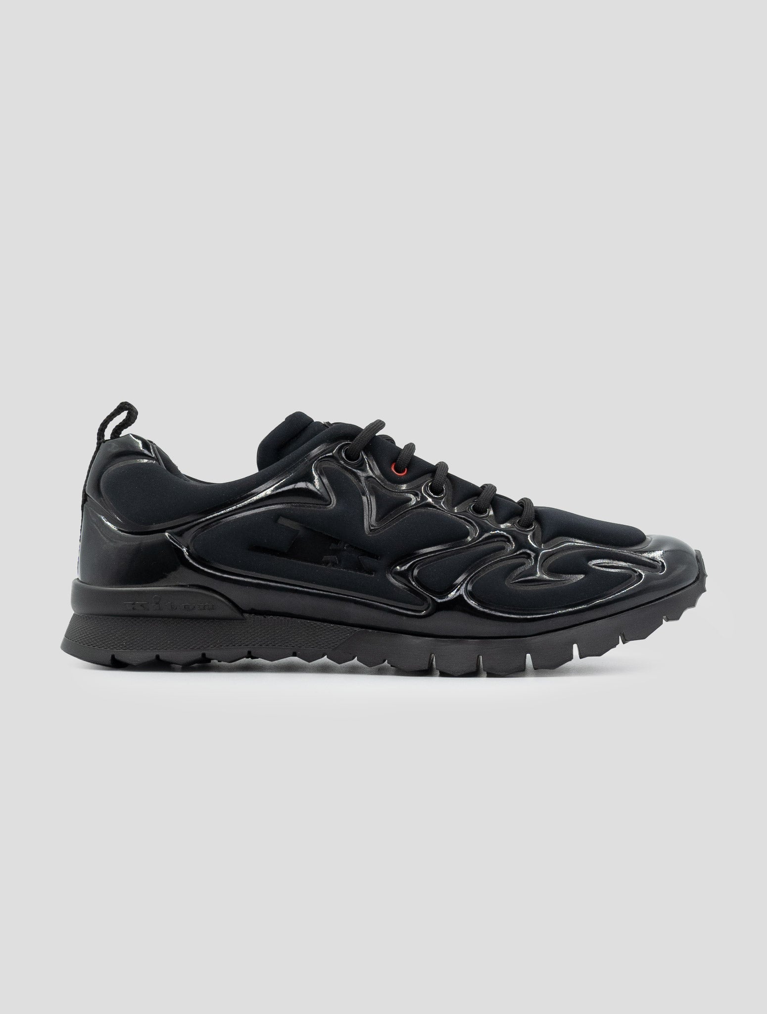 Kiton Black Ea Sneakers
