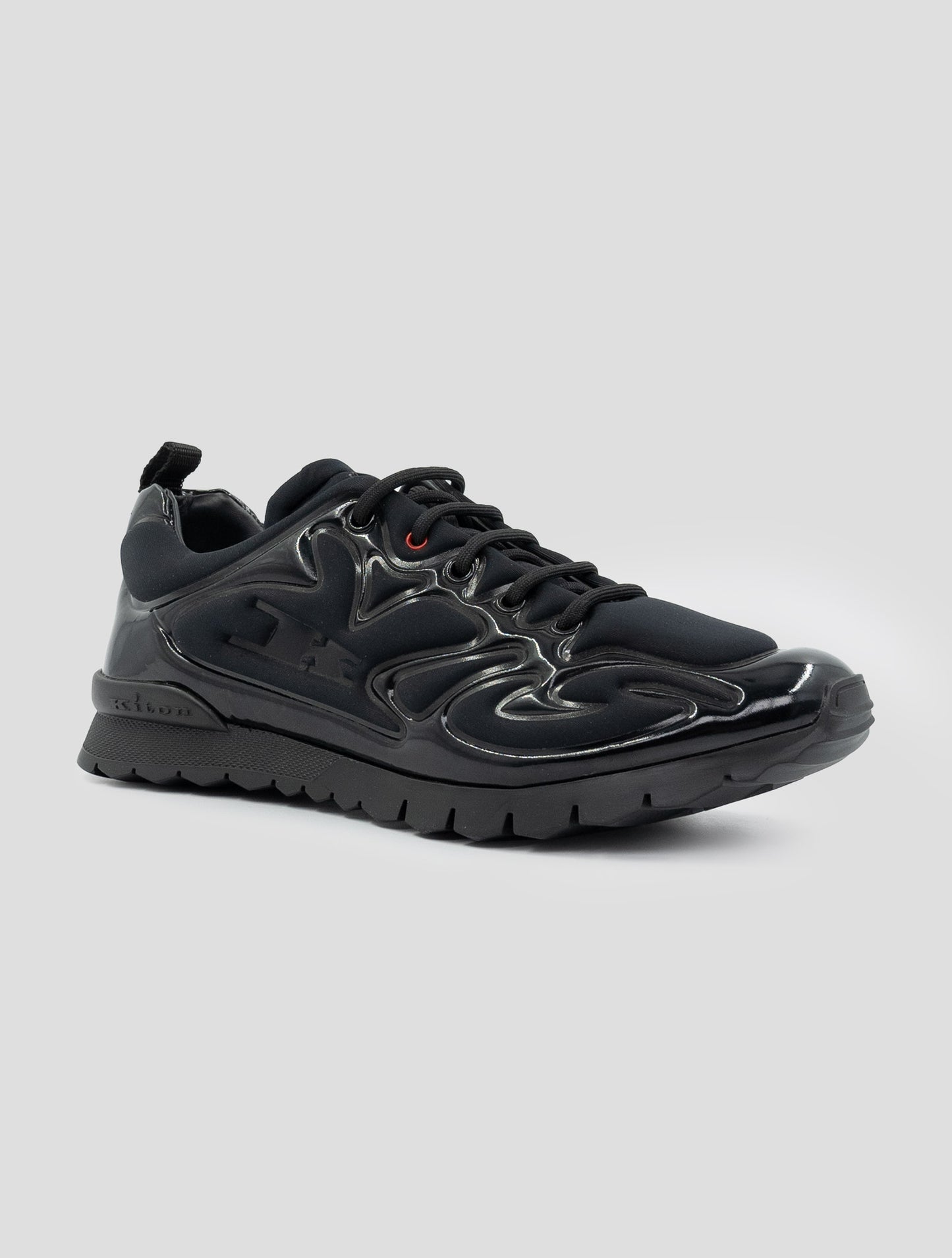 Kiton Black Ea Sneakers