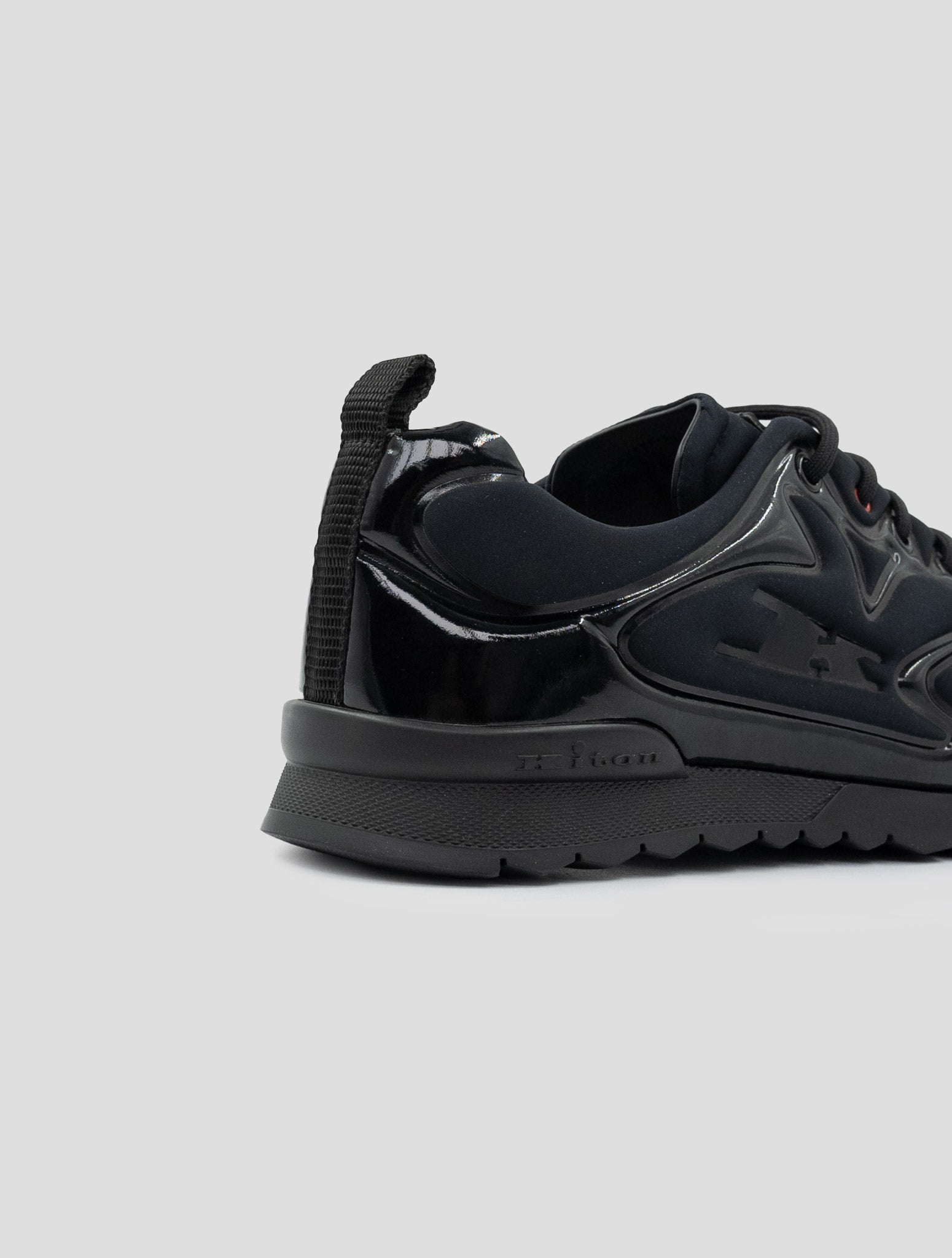 Kiton Black Ea Sneakers