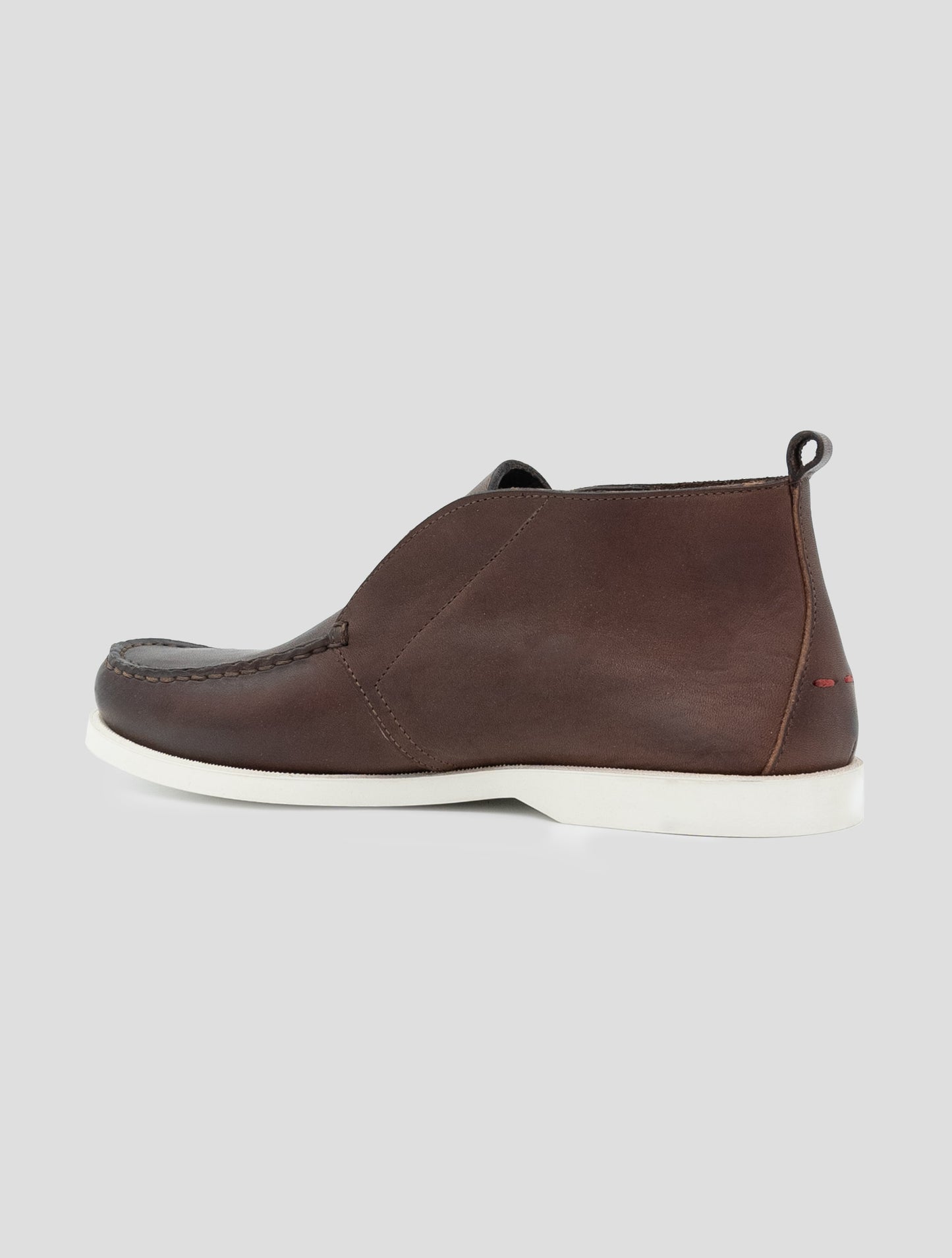 Kiton Brown Leather Sneakers