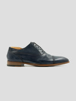 Kiton Blue Leather Dress Shoes